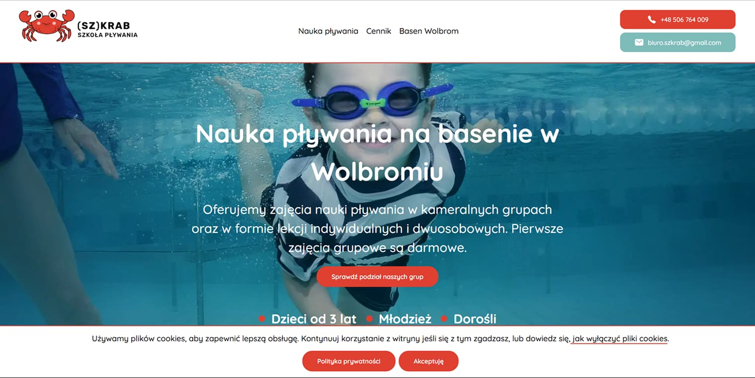 Szkoła Pływania Szkrab