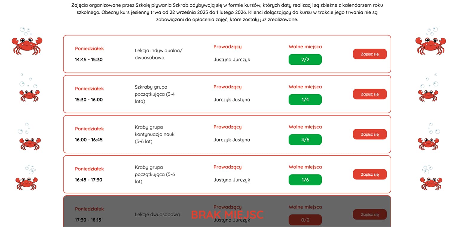 Szkoła Pływania Szkrab