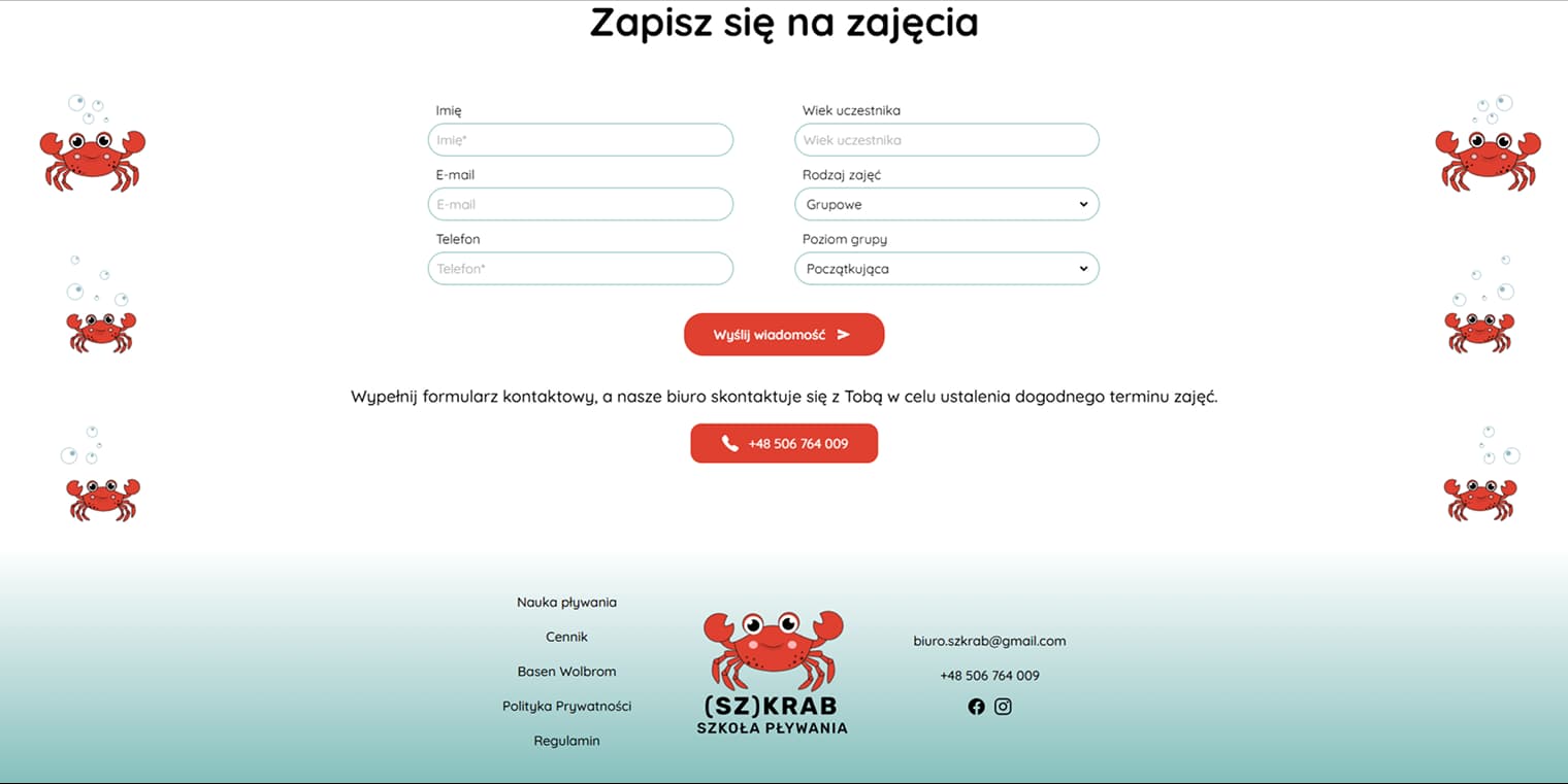 Szkoła Pływania Szkrab