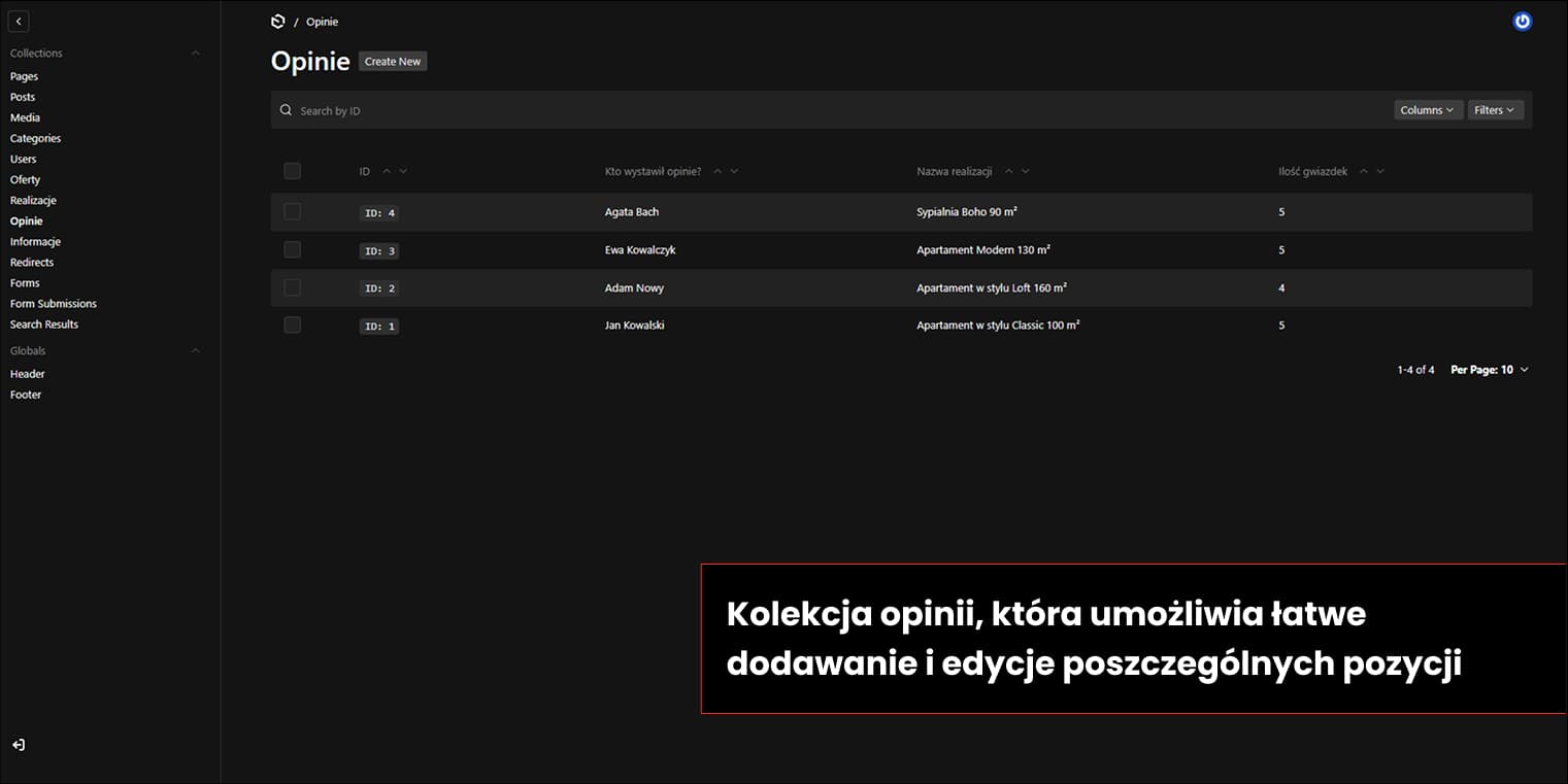 Strona dla projektanta wnętrz