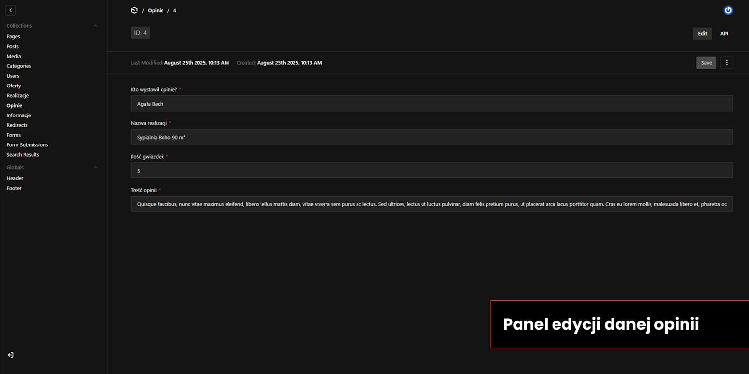 Strona dla projektanta wnętrz