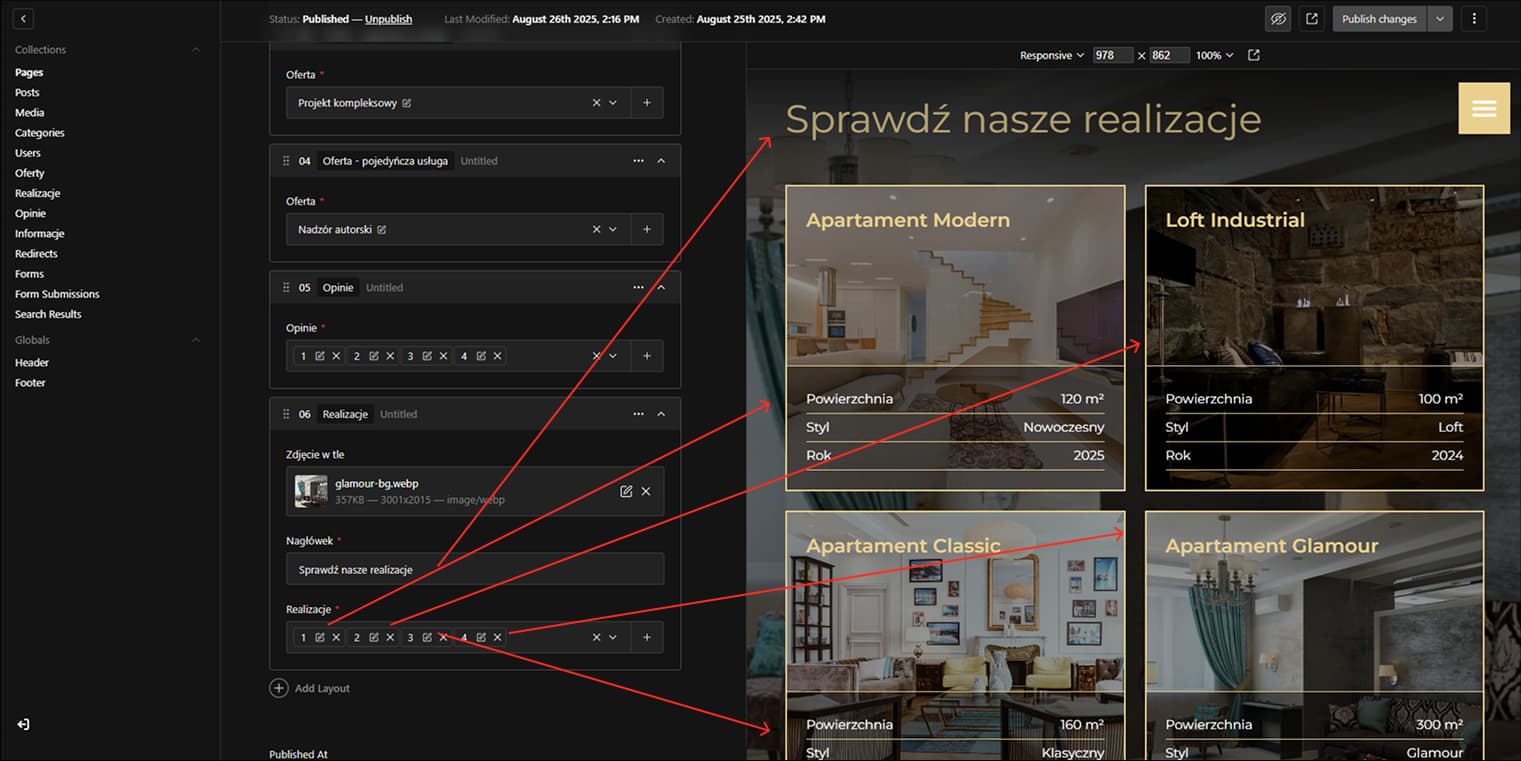 Strona dla projektanta wnętrz