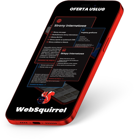 Telefon z ofertą websquirrel